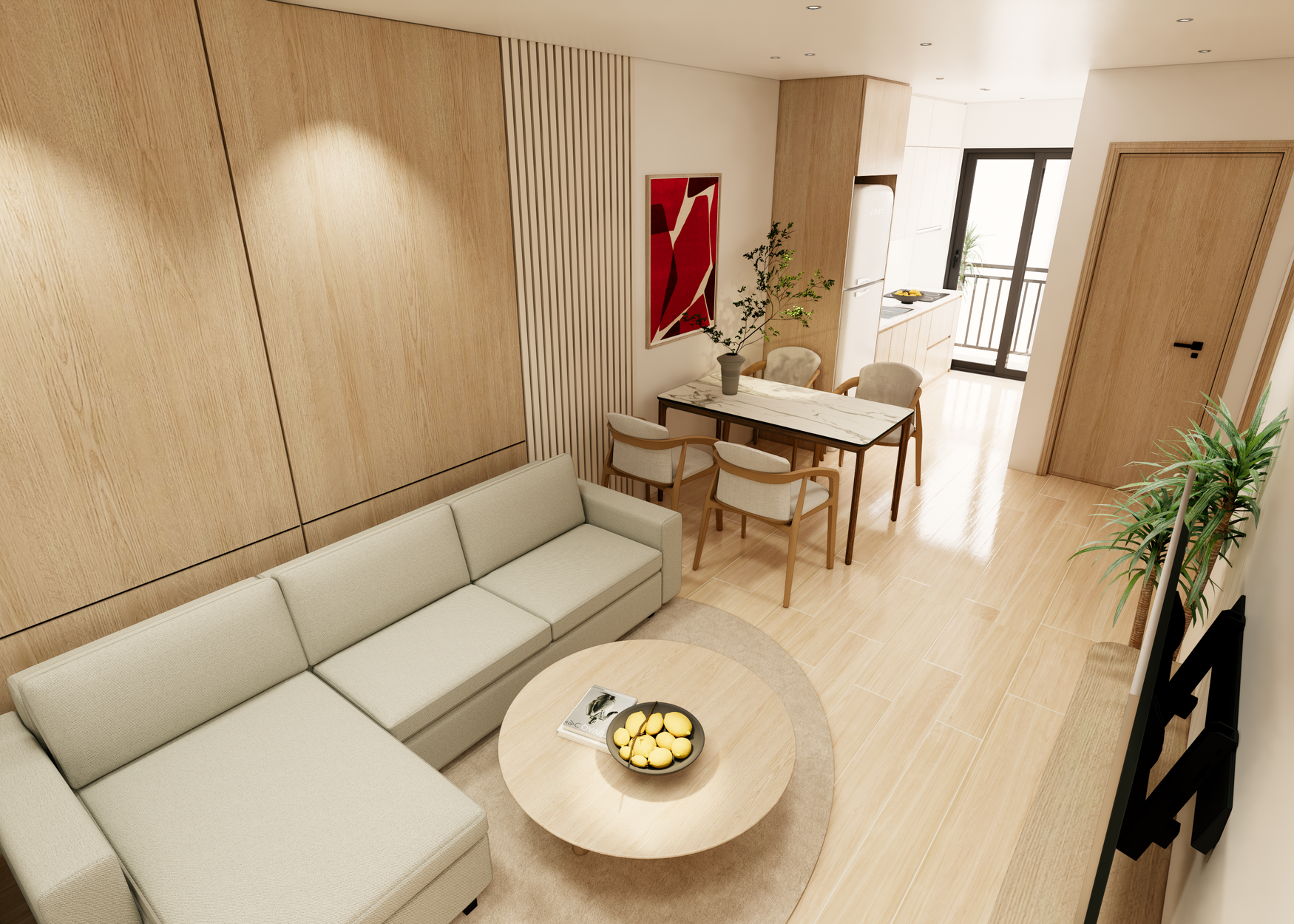Căn hộ 55m² — 1