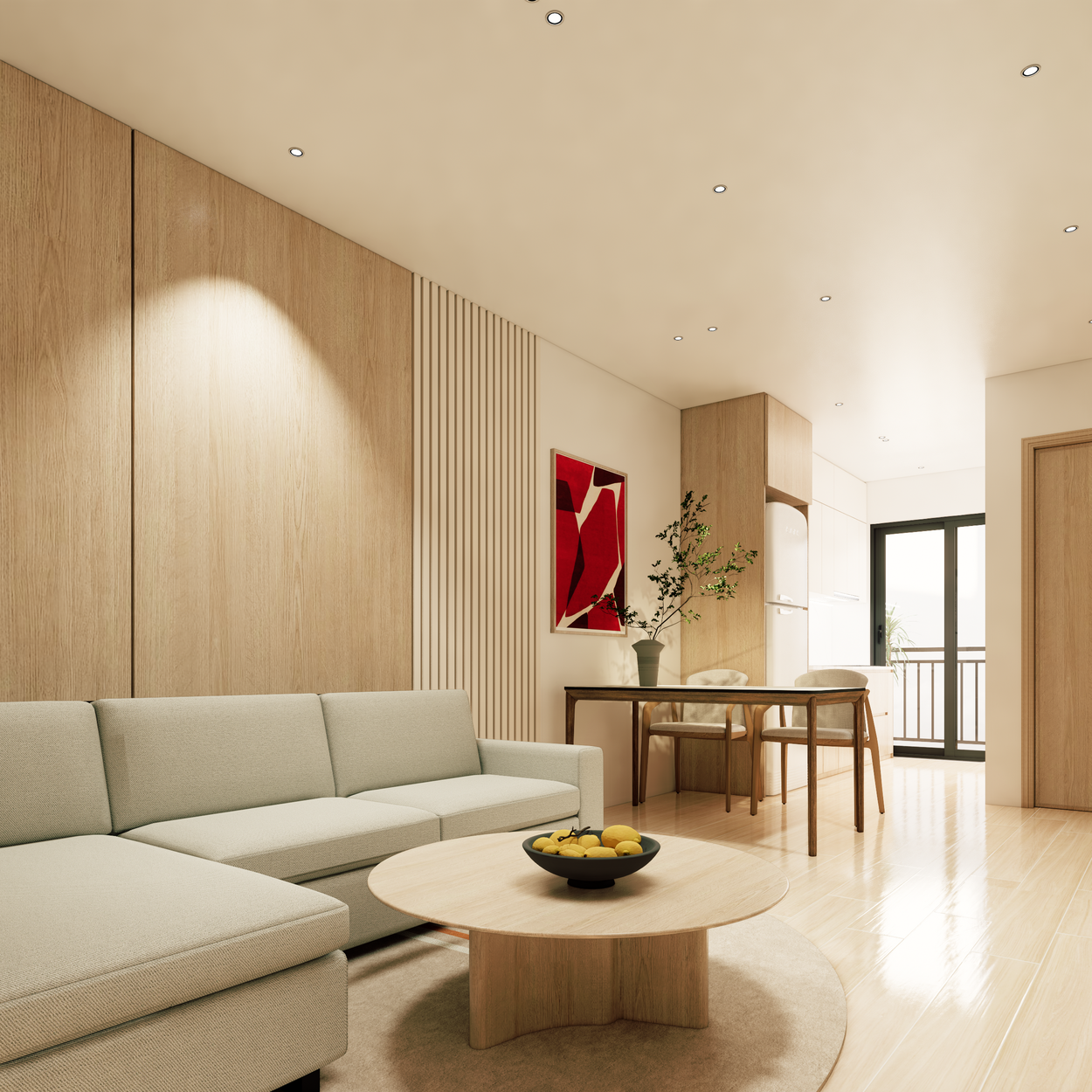 Căn hộ 55m² — 2