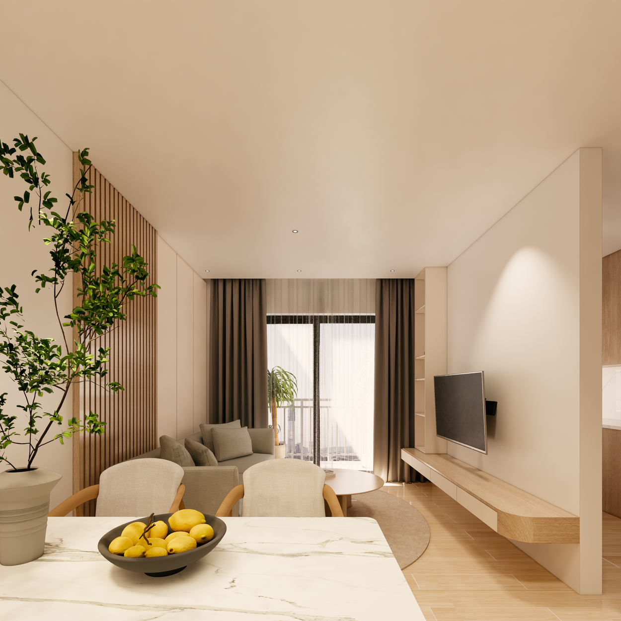 Căn hộ 70m² — 2